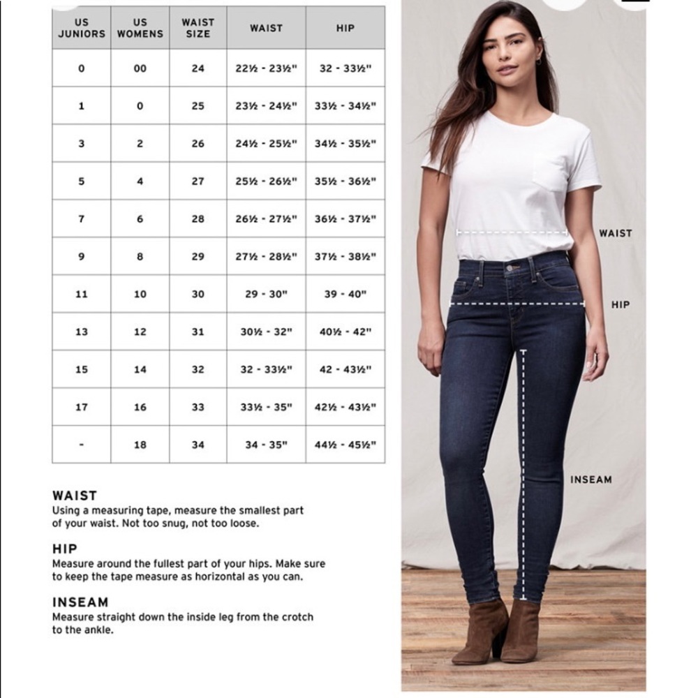 Womens black 720 Levi’s jeans - Picture 4 of 6